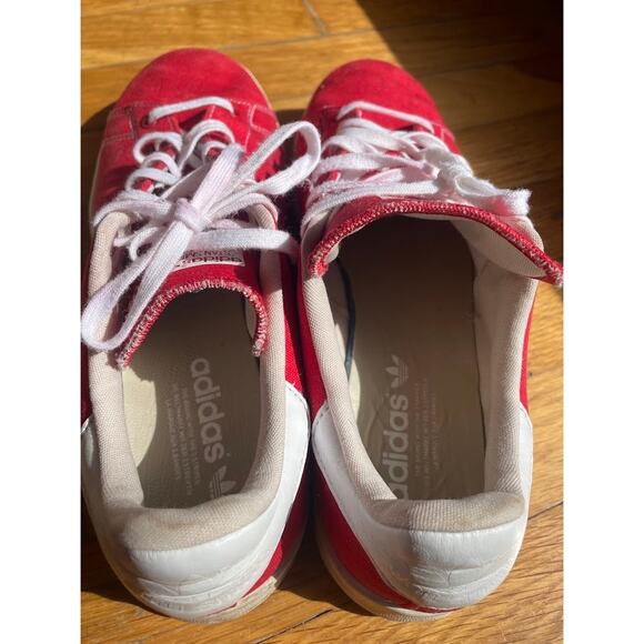 Adidas Mens Stan Smith Original Red Sneakers Size 9 US  B3789 Tennis Shoes main image 9